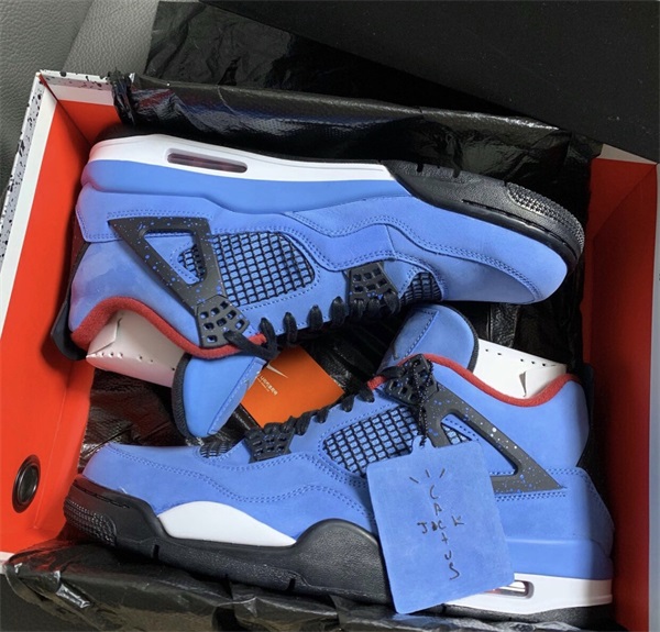 Travis Scott x Air Jordan 4 Retro 'Cactus Jack' photo review