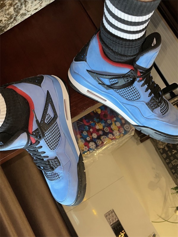 Travis Scott x Air Jordan 4 Retro 'Cactus Jack' photo review