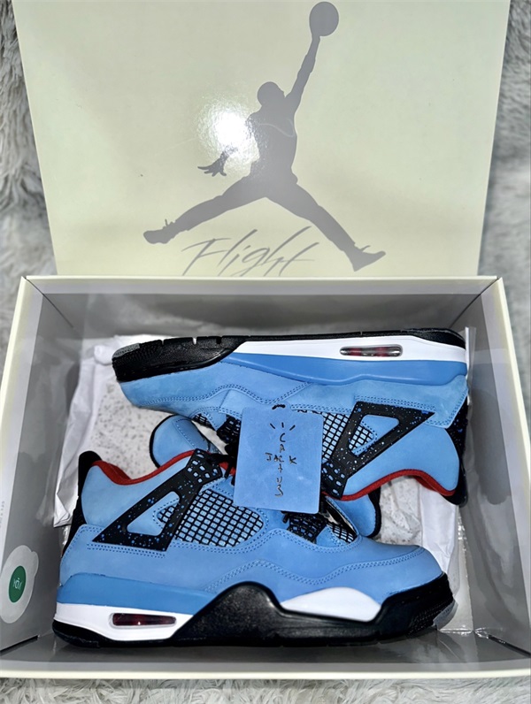 Travis Scott x Air Jordan 4 Retro 'Cactus Jack' photo review